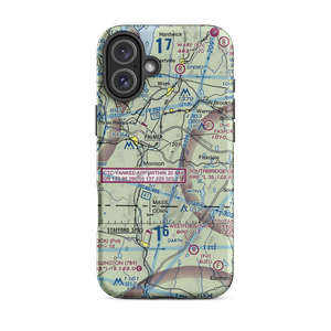 Balloon Port At Dingley Dell Balloonport (MA26) VFR Sectional  Tough iPhone Case