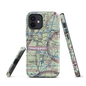 Balloon Port At Dingley Dell Balloonport (MA26) VFR Sectional  Tough iPhone Case