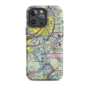 Balloonport of Greensboro Balloonport (28NC) VFR Sectional  Tough iPhone Case