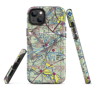 Bally Spring Farm Airport (PA35) VFR Sectional  Tough iPhone Case