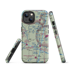 Bamberger Ranch Airport (48T) VFR Sectional  Tough iPhone Case