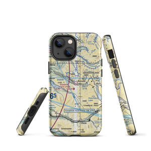 Bandera State Airport (4W0) VFR Sectional  Tough iPhone Case