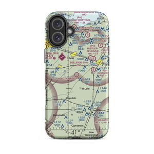 Bandit Field Airdrome Airport (5D9) VFR Sectional  Tough iPhone Case