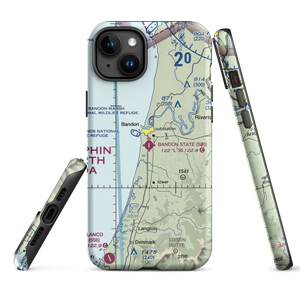 Bandon State Airport (S05) VFR Sectional  Tough iPhone Case