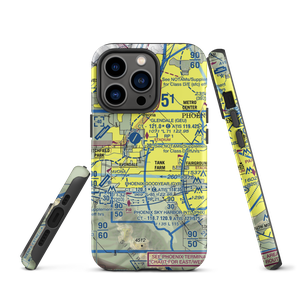 Banner Estrella Medical Center Heliport (BE1) VFR Sectional  Tough iPhone Case