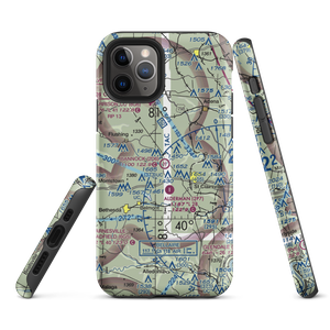 Bannock Heliport (2D6) VFR Sectional  Tough iPhone Case