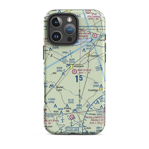 Bar 16 Airport (1TS2) VFR Sectional  Tough iPhone Case