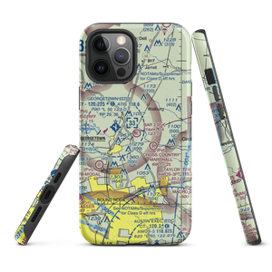 Bar 3 Ranch Airport (0XA7) VFR Sectional  Tough iPhone Case