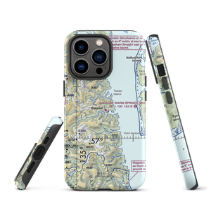 Baranof Warm Springs Float and Seaplane Base (BNF) VFR Sectional  Tough iPhone Case