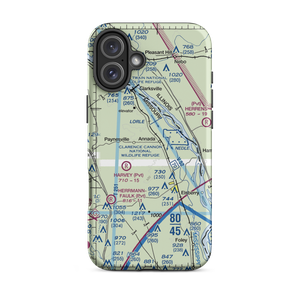 Barber Airport (38MO) VFR Sectional  Tough iPhone Case