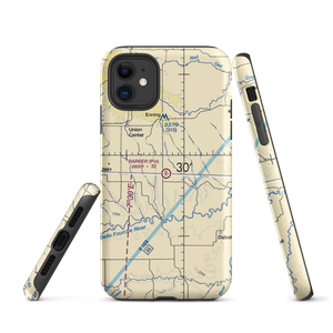 Barber Airport (SD98) VFR Sectional  Tough iPhone Case