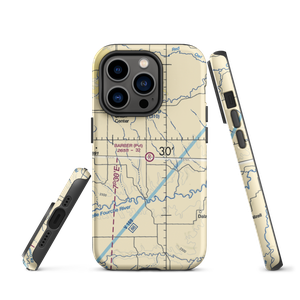 Barber Airport (SD98) VFR Sectional  Tough iPhone Case