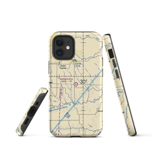 Barber Airport (SD98) VFR Sectional  Tough iPhone Case