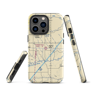 Barber Airport (SD98) VFR Sectional  Tough iPhone Case