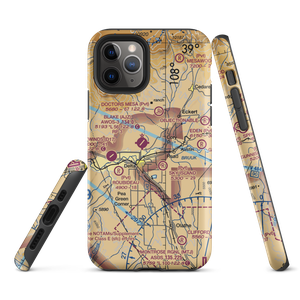 Barber Field (CO89) VFR Sectional  Tough iPhone Case