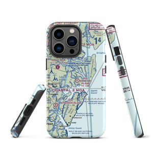 Barbour Island Airport (72GA) VFR Sectional  Tough iPhone Case
