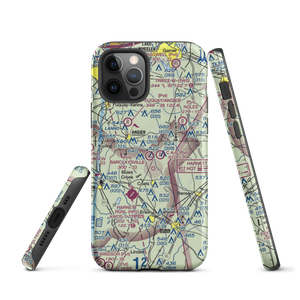 Barclaysville Field (NC44) VFR Sectional  Tough iPhone Case