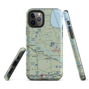Bardwell Airstrip (72MN) VFR Sectional  Tough iPhone Case
