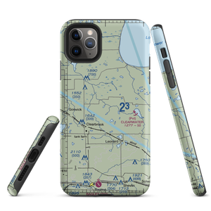 Bardwell Airstrip (72MN) VFR Sectional  Tough iPhone Case