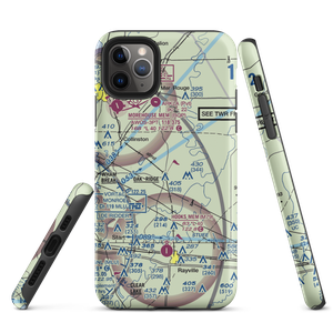 Barham Airport (01LA) VFR Sectional  Tough iPhone Case