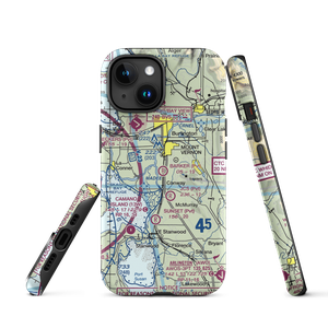 Barker Airport (WA07) VFR Sectional  Tough iPhone Case