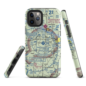 Barkley Regional Airport (PAH) VFR Sectional  Tough iPhone Case