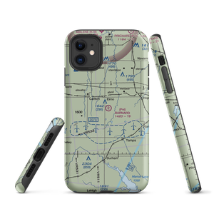 Barnard Airport (51KS) VFR Sectional  Tough iPhone Case