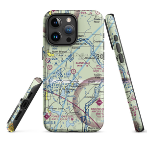 Barnes Airport (5MN5) VFR Sectional  Tough iPhone Case