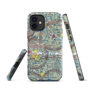 Barnes Farmland Airport (PS43) VFR Sectional  Tough iPhone Case