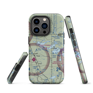 Barnes Seaplane Base (01MN) VFR Sectional  Tough iPhone Case