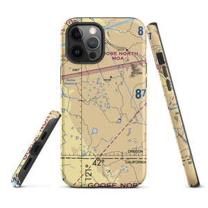 Barnes Valley Airport (US-0114) VFR Sectional  Tough iPhone Case