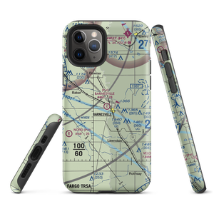 Barnesville Municipal Airport (9MN3) VFR Sectional  Tough iPhone Case