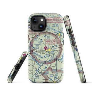 Barnwell Regional Airport (BNL) VFR Sectional  Tough iPhone Case