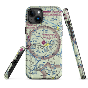 Barnwell Regional Airport (BNL) VFR Sectional  Tough iPhone Case