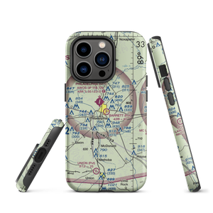 Barrett Field (MS96) VFR Sectional  Tough iPhone Case