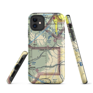 Barrett Field (OR24) VFR Sectional  Tough iPhone Case