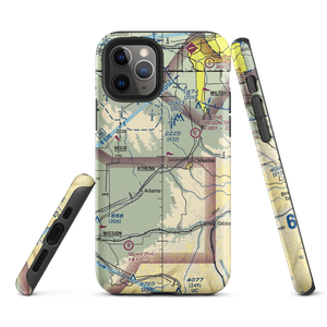 Barrett Field (OR24) VFR Sectional  Tough iPhone Case