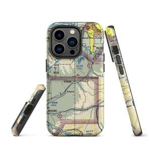 Barrett Field (OR24) VFR Sectional  Tough iPhone Case