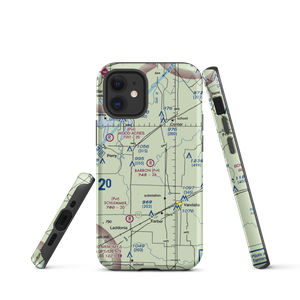 Barron Aviation Airport (MO11) VFR Sectional  Tough iPhone Case