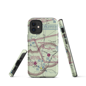 Barronena East Airport (TS69) VFR Sectional  Tough iPhone Case