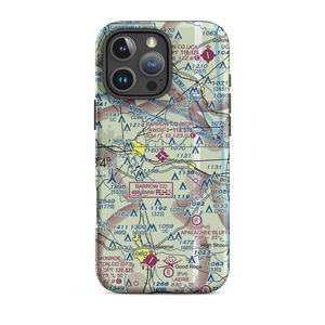Barrow County Airport (WDR) VFR Sectional  Tough iPhone Case