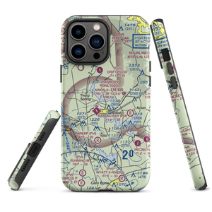 Barstool Ranch Airport (51TE) VFR Sectional  Tough iPhone Case