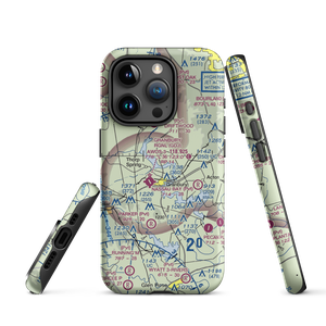 Barstool Ranch Airport (51TE) VFR Sectional  Tough iPhone Case