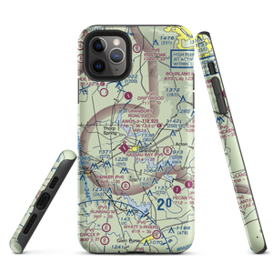 Barstool Ranch Airport (51TE) VFR Sectional  Tough iPhone Case