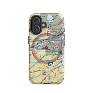 Barstow Daggett Airport (DAG) VFR Sectional  Tough iPhone Case