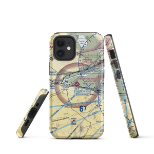 Barstow Daggett Airport (DAG) VFR Sectional  Tough iPhone Case