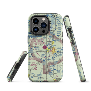 Bartlesville Municipal Airport (BVO) VFR Sectional  Tough iPhone Case