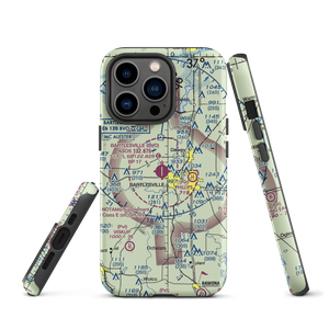 Bartlesville Municipal Airport (BVO) VFR Sectional  Tough iPhone Case