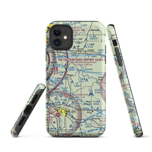 Bartlett Field (IA25) VFR Sectional  Tough iPhone Case