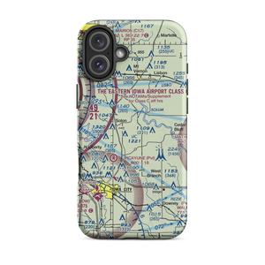 Bartlett Field (IA25) VFR Sectional  Tough iPhone Case